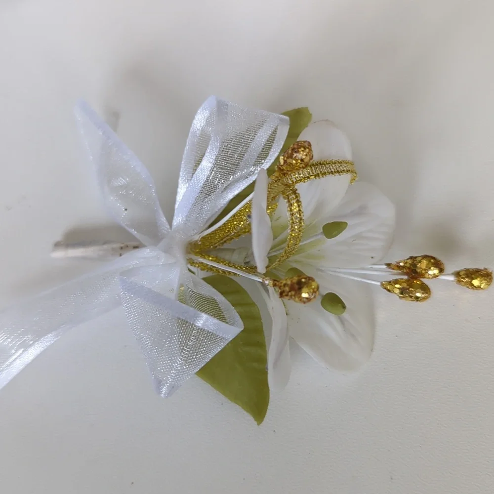 24 flores de migajón (24 cold porcelain Flowers